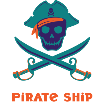 Pirate Ship Logo MindGolf Fun World