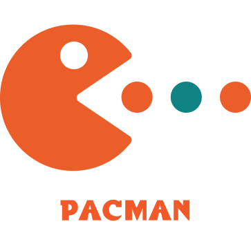 Pac-Man Logo MindGolf Fun World