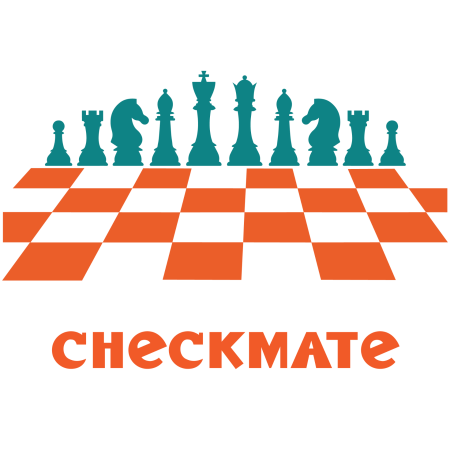 Checkmate Logo Escape Room Fun World