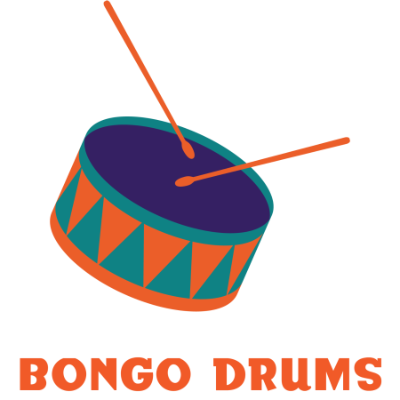 Bongo Drums Logo Escape Room Fun World